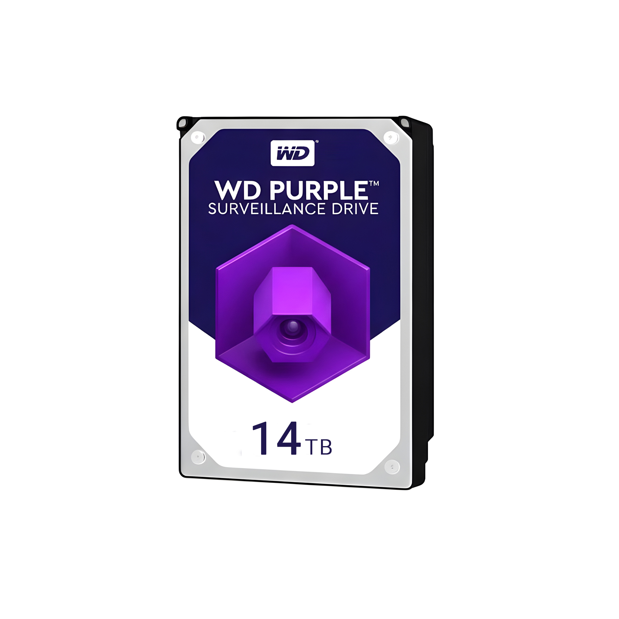 Harddisk-internal-western digital-Purple-14TB هارد بنفش 14 ترابایت وسترن دیجیتال + گارانتی 333 + 33 روز شرکتی
